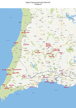 Overview Maps Algarve West