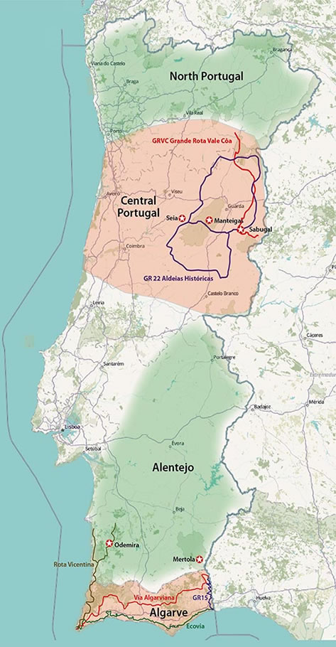 Hiking Maps Algarve