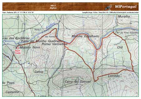 Hiking Map Algibre