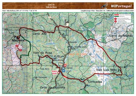Wanderung Vale da Rosa