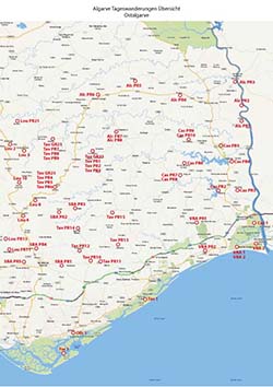 Overview Maps Algarve East